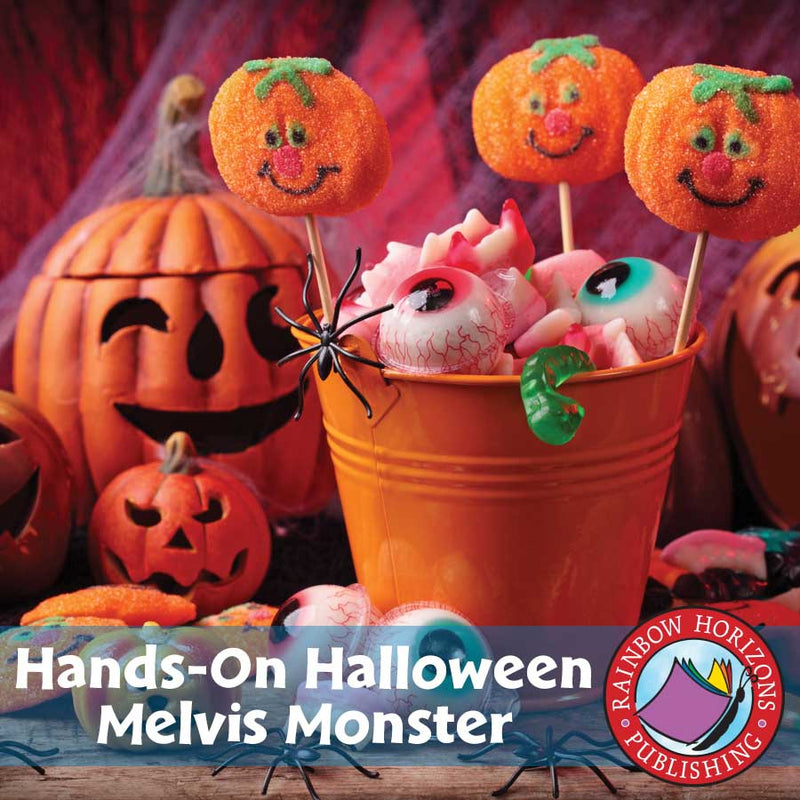 Melvis Label Hands-On Halloween: Melvis Monster – CLASSROOM COMPLETE PRESS