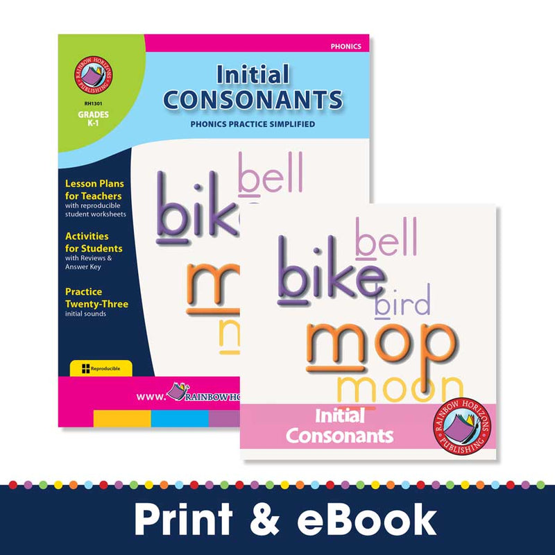 Initial Consonants - Phonics Practice Simplified