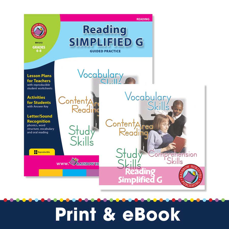 Reading Simplified G - Guided Practice