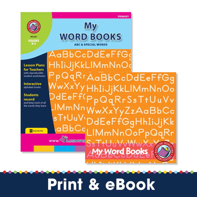 My Word Books - ABC & Special Words