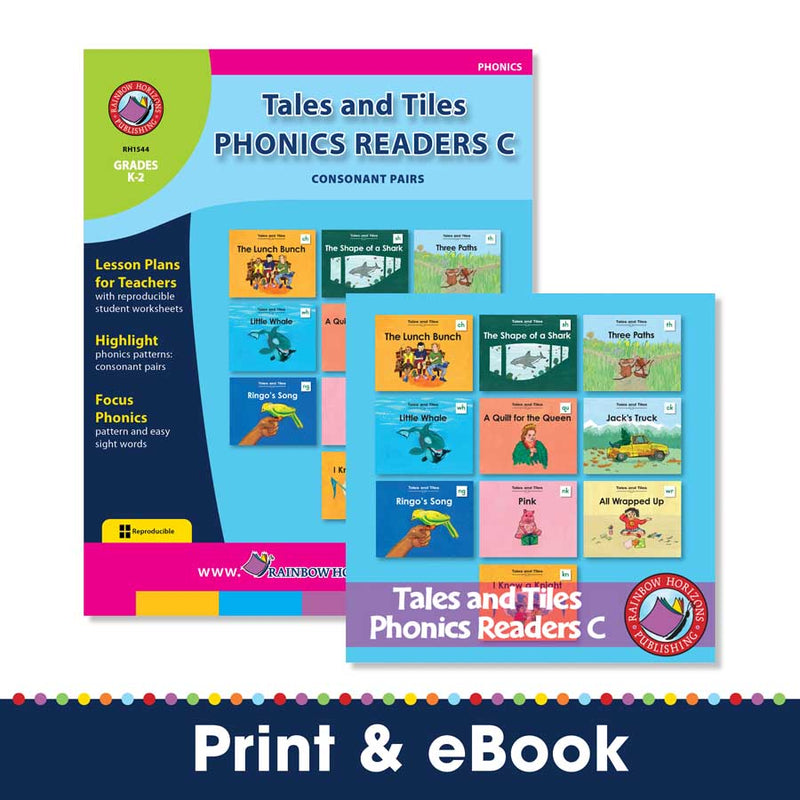 Tales and Tiles Phonics Readers C - Consonant Pairs