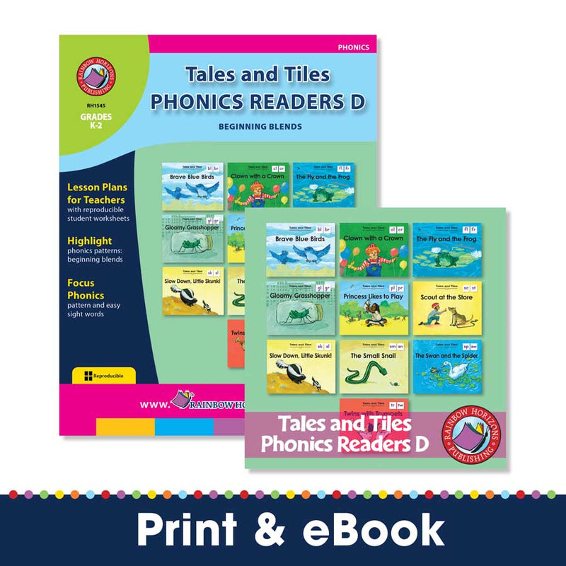 Tales and Tiles Phonics Readers D - Beginning Blends