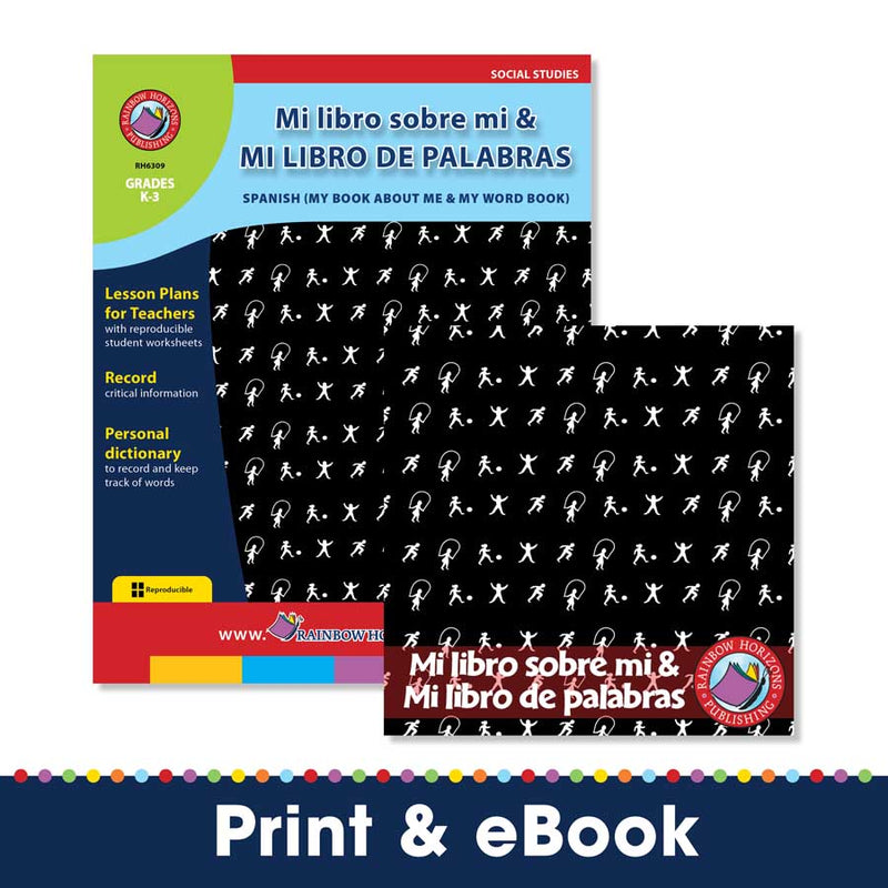 Mi libro sobre mi & Mi libro de palabras - Spanish (My Book About Me & My Word Book)