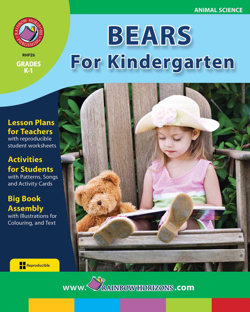 Bears For Kindergarten