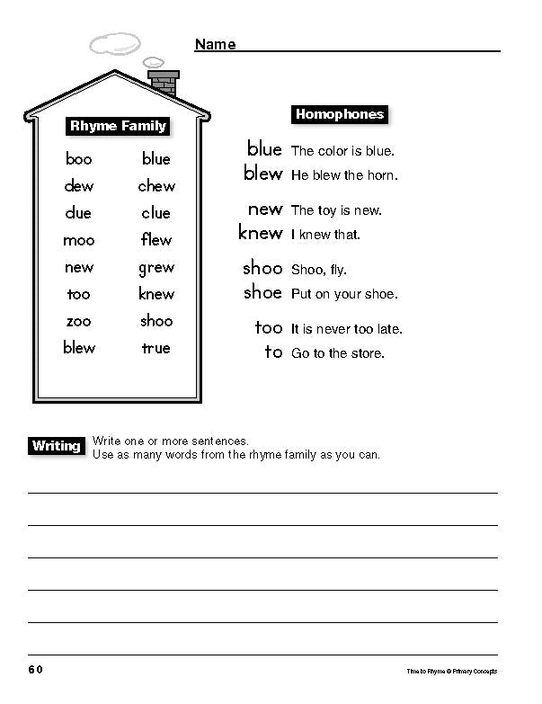 Time to Rhyme: Building Words with Rimes that Rhyme