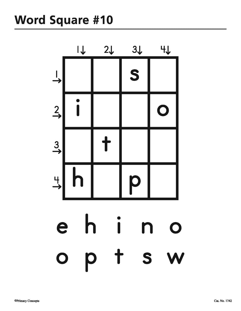 Letter Tile Word Puzzles