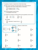 Math Practice Simplified: Fractions (Book G)