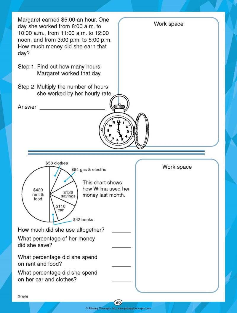 Math Practice Simplified: Word Problems (Book I)