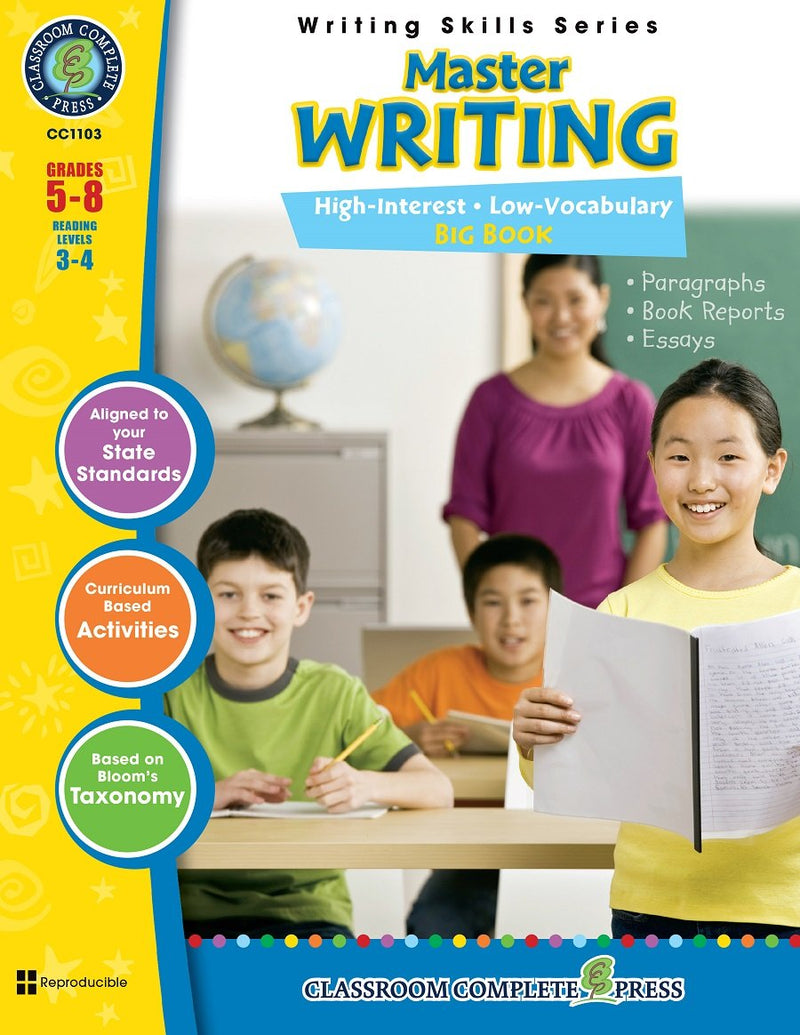 Msasterclass Writing Master Writing Big Book – CLASSROOM COMPLETE PRESS