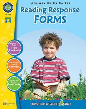 Reading Response Forms - Grades 3-4