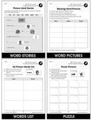 High Frequency Picture Words - BONUS WORKSHEETS