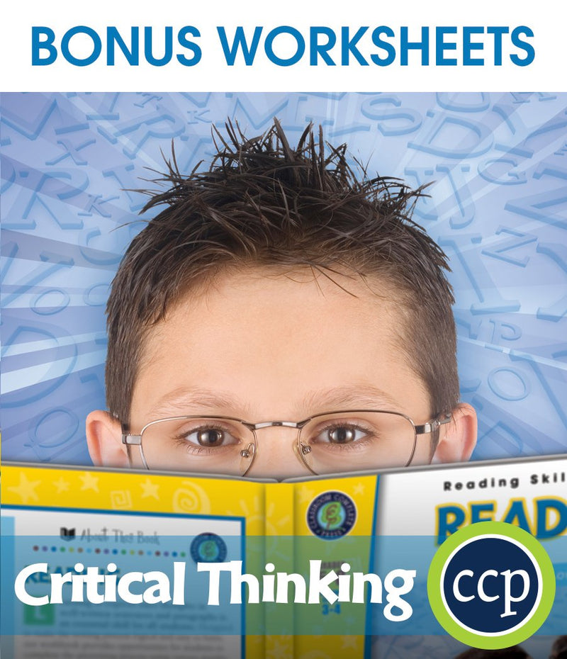 Critical Thinking - BONUS WORKSHEETS