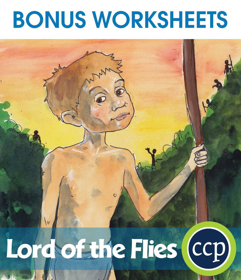 Lord of the Flies - BONUS WORKSHEETS