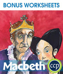 Macbeth - BONUS WORKSHEETS