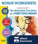 The Absolutely True Diary of a Part-Time Indian - BONUS WORKSHEETS