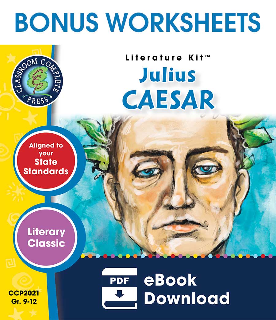 Caesar Math Julius Caesar - BONUS WORKSHEETS – CLASSROOM COMPLETE PRESS