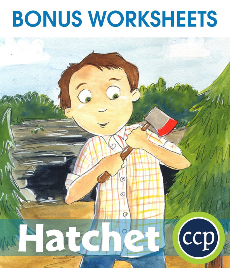 Hatchet - BONUS WORKSHEETS – CLASSROOM COMPLETE PRESS hatchet-bonus-worksheets-classroom-complete-press