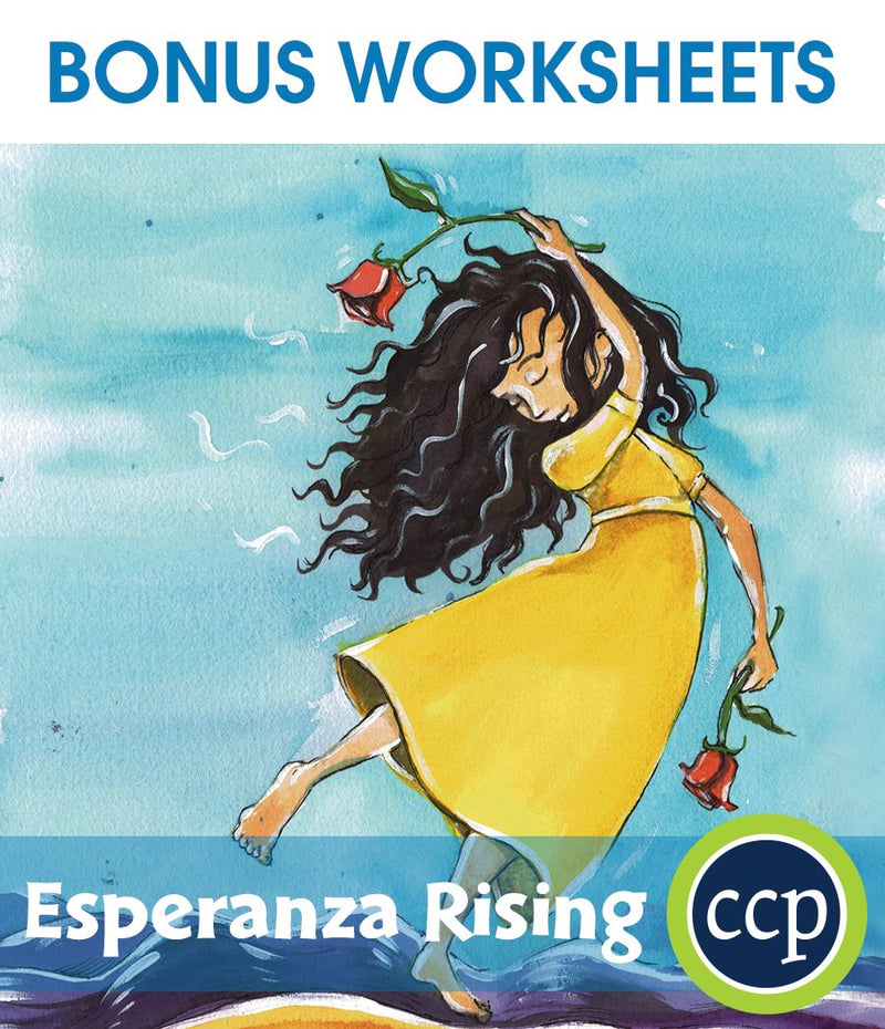 Hope Rising Worksheets Esperanza Rising Worksheets