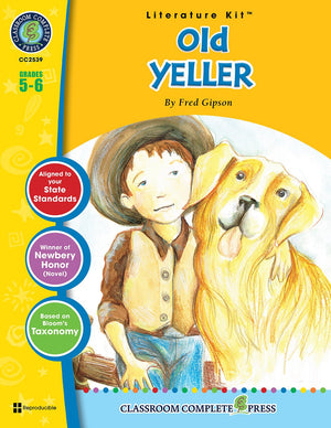 Old Yeller (Novel Study Guide)