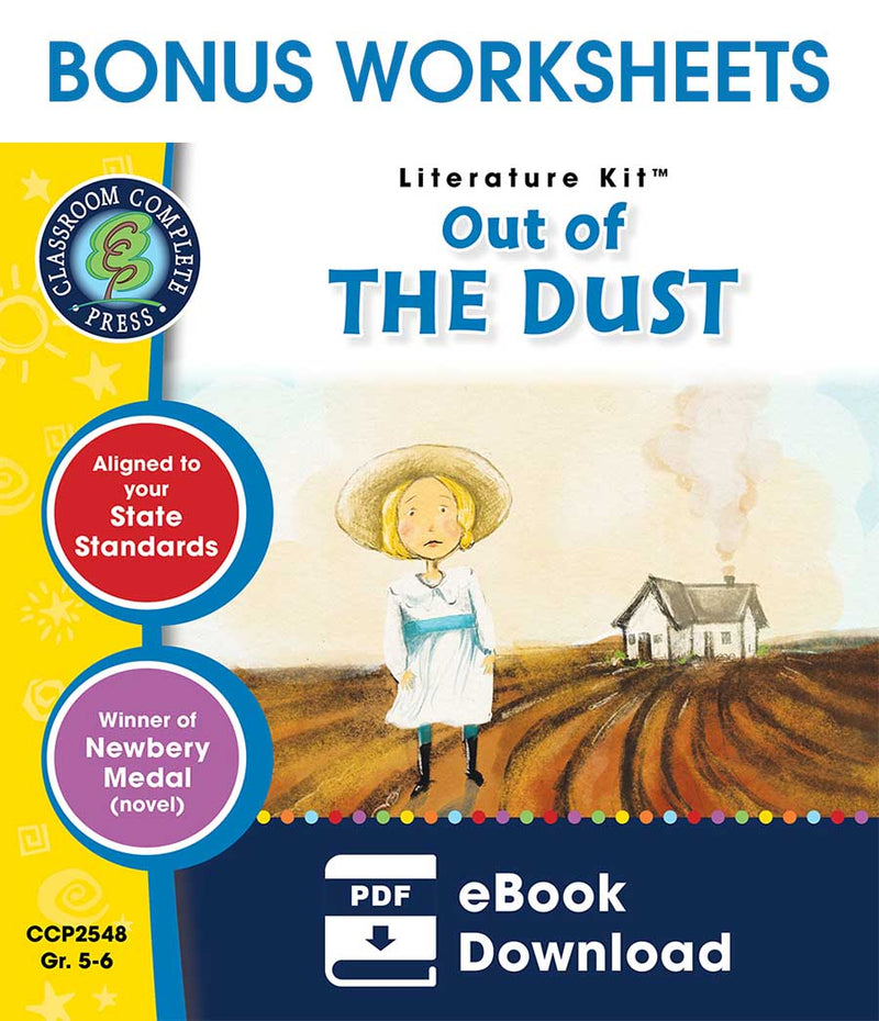 Out of the Dust - BONUS WORKSHEETS