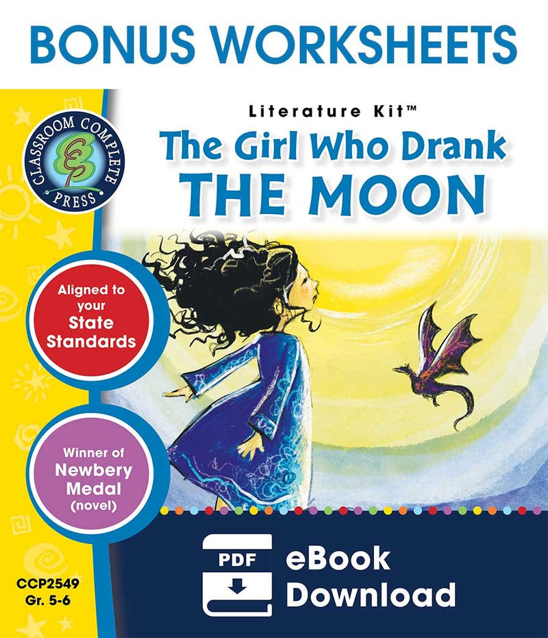 The Girl Who Drank the Moon - BONUS WORKSHEETS