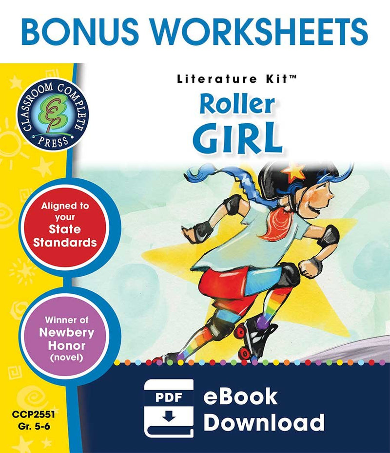 Roller Girl - BONUS WORKSHEETS