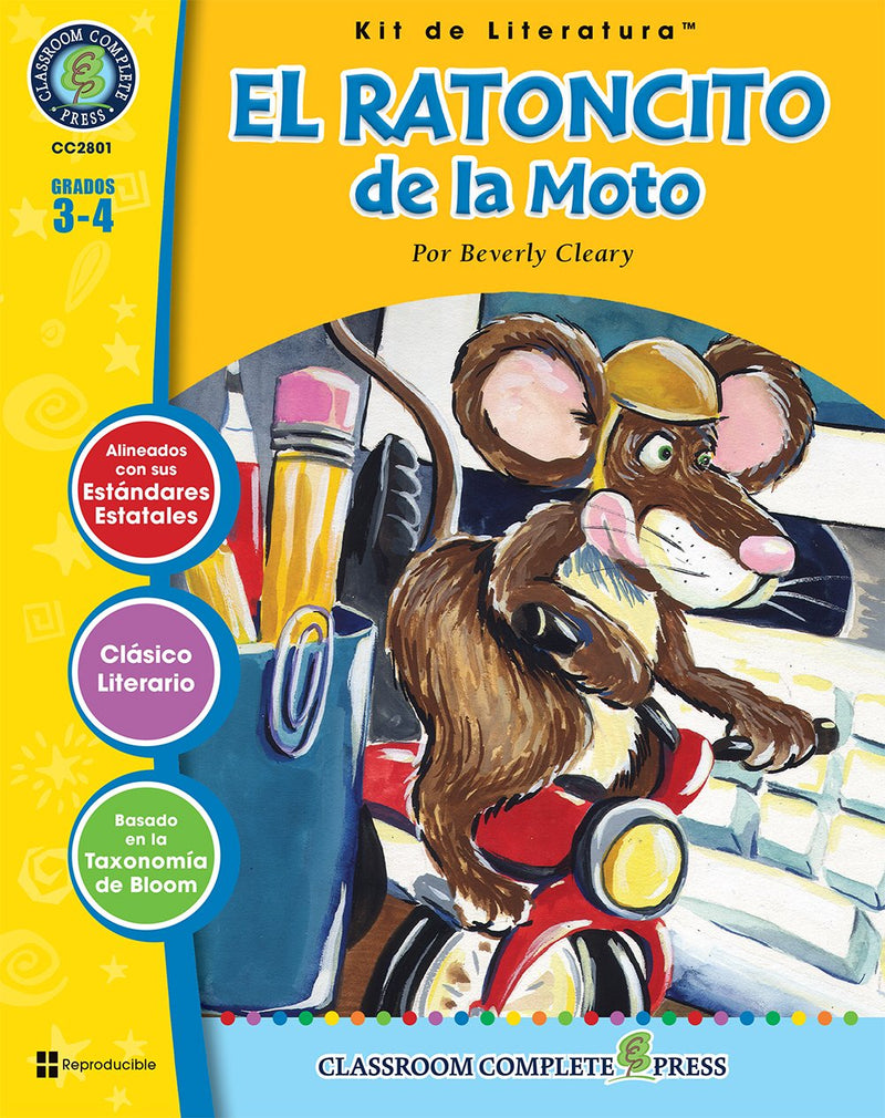 El Ratoncito de la Moto (Novel Study Guide)