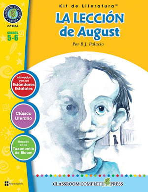 La Lección de August (Novel Study Guide)