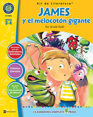 James y el melocotón gigante (Novel Study Guide)