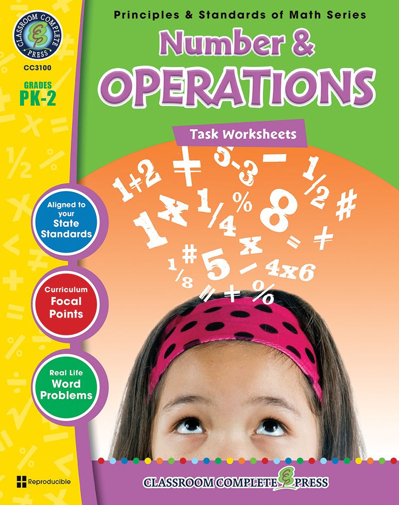 Number & Operations - Grades PK-2 - Task Sheets
