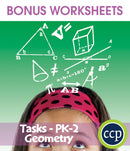 Geometry - Task Sheets Gr. PK-2 - BONUS WORKSHEETS
