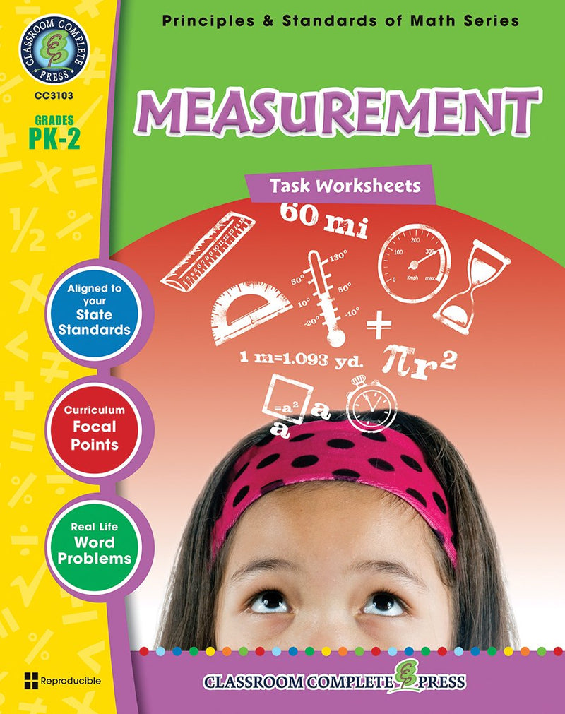 Measurement - Grades PK-2 - Task Sheets