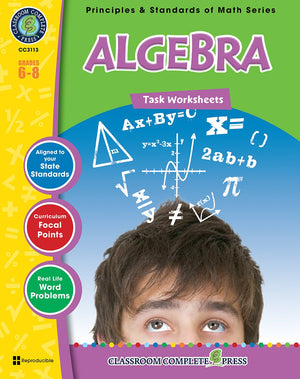 Algebra - Grades 6-8 - Task Sheets