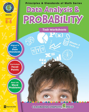 Data Analysis & Probability - Grades 6-8 - Task Sheets