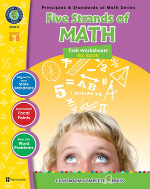 Five Strands of Math - Grades 6-8 - Tasks Big Book