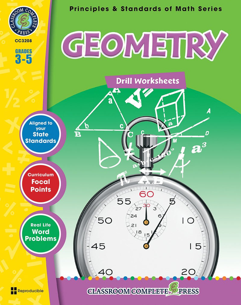 Geometry - Grades 3-5 - Drill Sheets