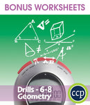 Geometry - Drill Sheets Gr. 6-8 - BONUS WORKSHEETS