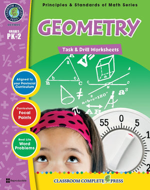 Geometry - Grades PK-2 - Task & Drill Sheets - Canadian Content