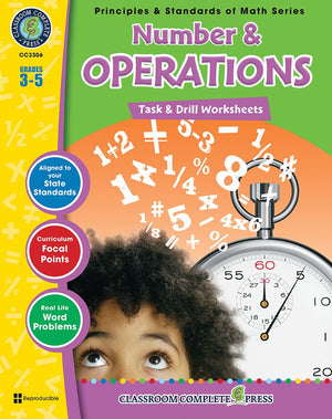 Number & Operations - Grades 3-5 - Task & Drill Sheets