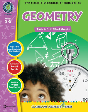 Geometry - Grades 3-5 - Task & Drill Sheets - Canadian Content