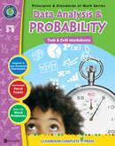 Data Analysis & Probability - Grades 3-5 - Task & Drill Sheets