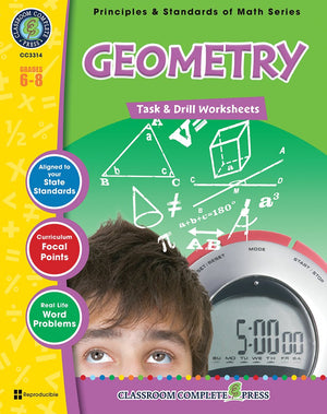 Geometry - Grades 6-8 - Task & Drill Sheets