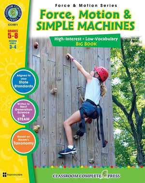 Force, Motion & Simple Machines Big Book