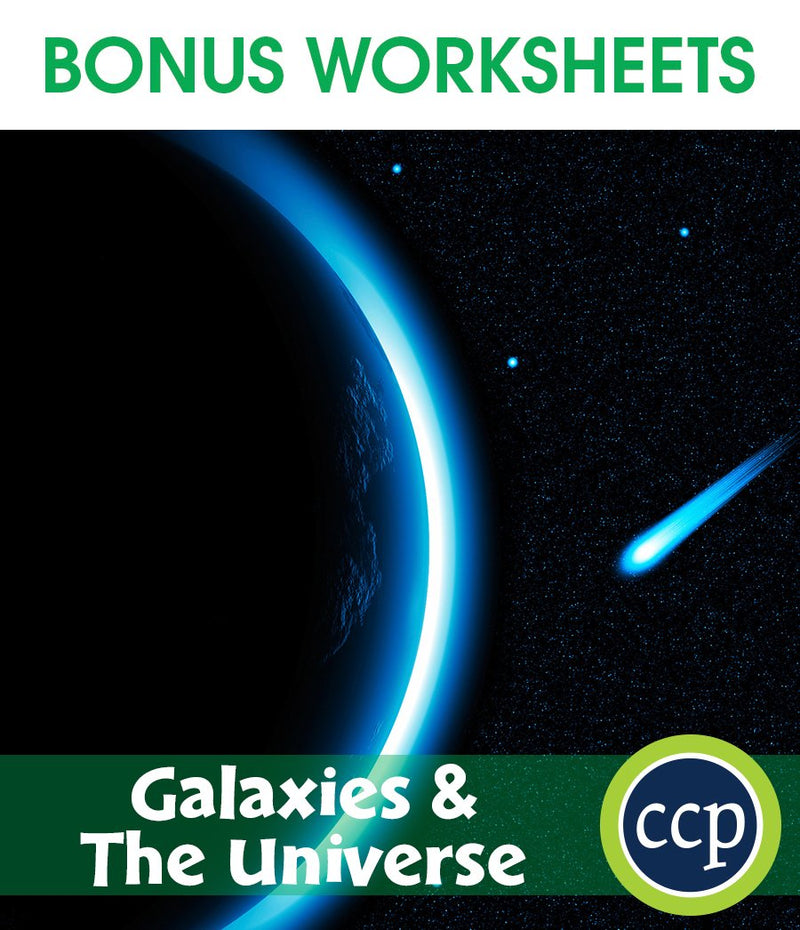 Galaxies & The Universe - BONUS WORKSHEETS