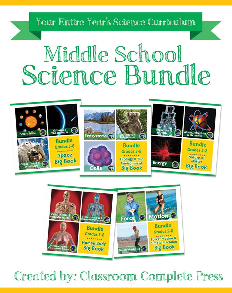Middle School Science Bundle