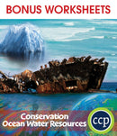 Conservation: Ocean Water Resources - BONUS WORKSHEETS