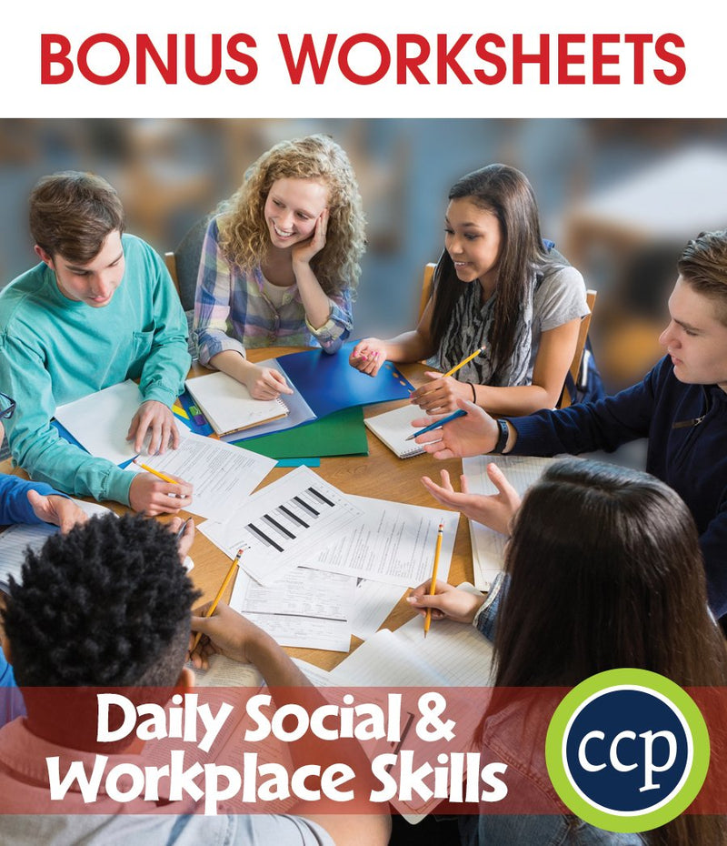 Daily Social & Workplace Skills - Canadian Content - BONUS WORKSHEETS