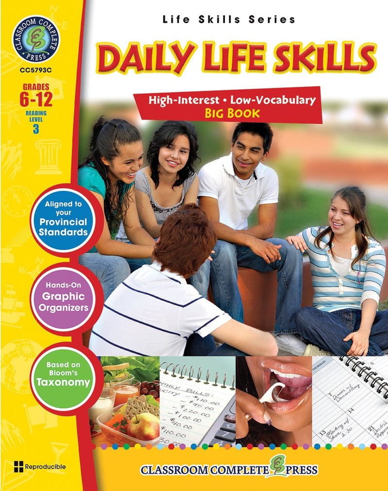 Daily Life Skills Big Book - Canadian Content