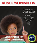 21st Century Skills - Learning Skills for Global Competency - BONUS WORKSHEETS