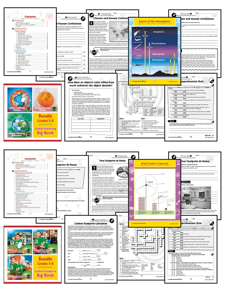 Middle School Environmental Studies Bundle CLASSROOM COMPLETE PRESS